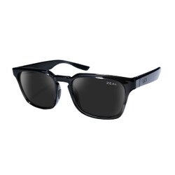Zeal Whittier Sunglasses Polarized in Transparent Dark Grey with Ellume Dark Grey